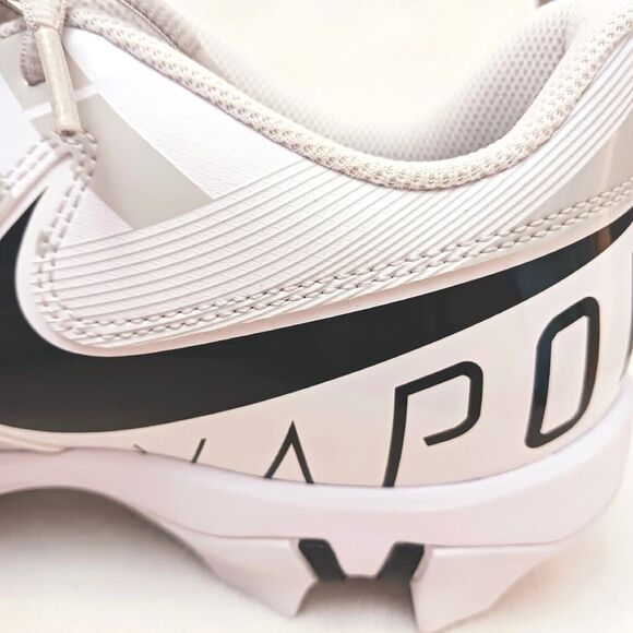 Nike‎ FASTFLEX VAPOR Size 11 Pro Football Cleats White w SILVER Laced DQ5114-100 main image 15
